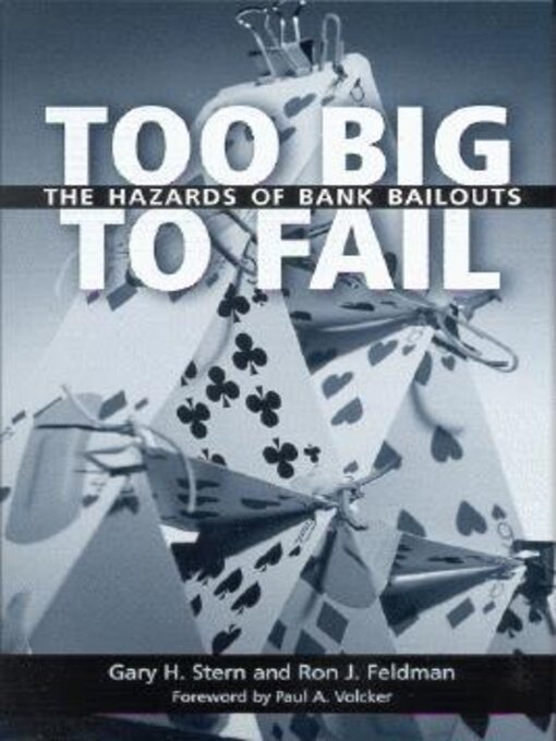 Title details for Too Big to Fail by Gary H. Stern - Available